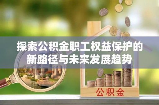 宁德探索公积金职工权益保护的新路径与未来发展趋势