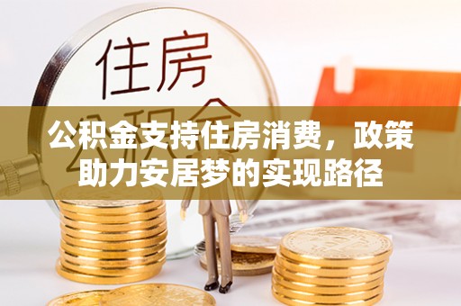 宁德公积金支持住房消费，政策助力安居梦的实现路径