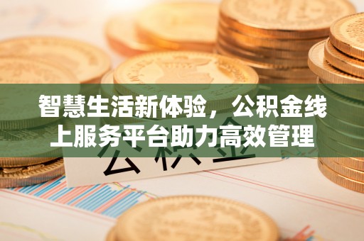 宁德智慧生活新体验，公积金线上服务平台助力高效管理