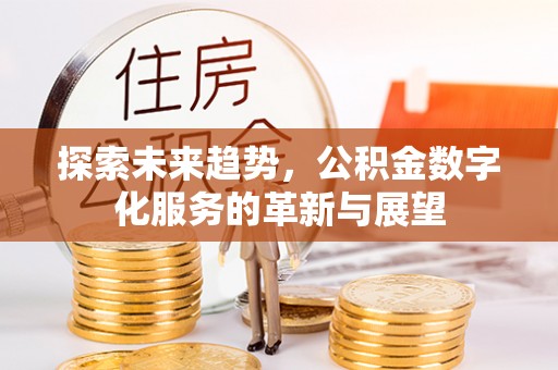 宁德探索未来趋势，公积金数字化服务的革新与展望