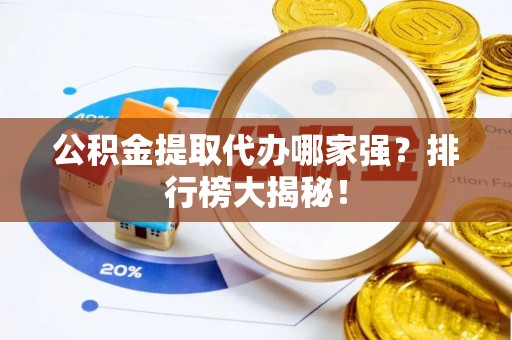 宁德公积金提取代办哪家强？排行榜大揭秘！