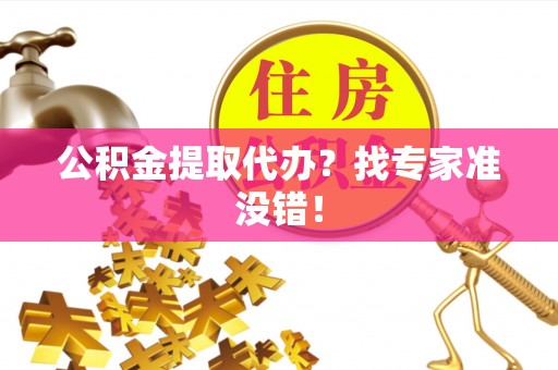宁德公积金提取代办？找专家准没错！