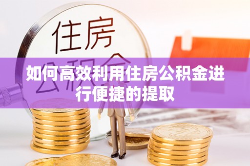 宁德如何高效利用住房公积金进行便捷的提取